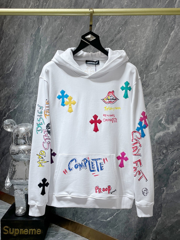 ブランドパーカー正面デザイン